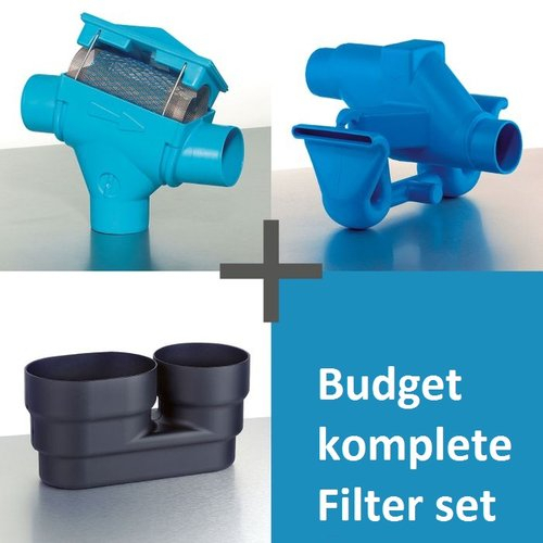 Budget Filtro Set - BPT300 (diferencia de altura de 66 mm) Juego de filtro de agua de lluvia